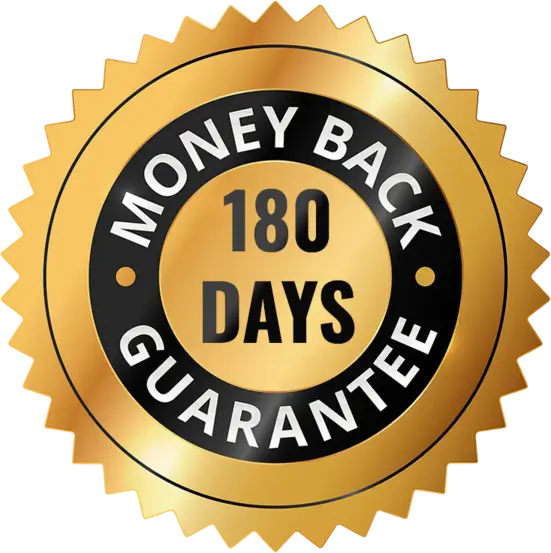 Burn Gummy 60-day money-back guarantee badge